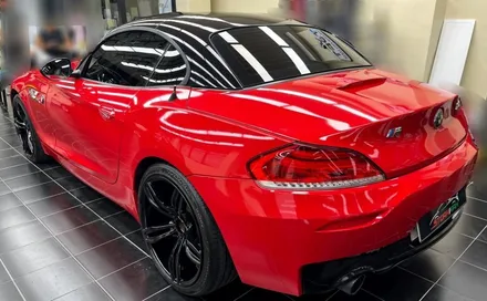 BMW Z4 스포츠카에 잘 어울리는 카마인 레드 대구 수입차 랩핑 후기. / 대구 북구 연경동