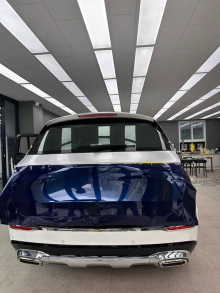 대구 자동차 랩핑 업체 벤츠 GLS600 마이바흐 투톤 컬러 시공 후기 / 대구 북구 연경동