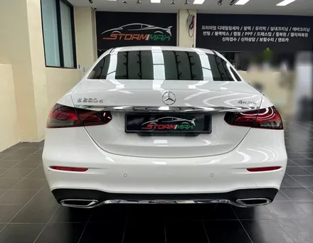 벤츠 E클래스 e220d 대구 수입차 신차 PPF 하면 광이 사라진다고? / 대구 북구 연경동