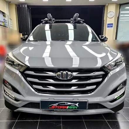 대구 랩핑 마감디테일 확실하게 잡아주는 SUV 투싼 그레이 변신 후기 / 대구 북구 연경동
