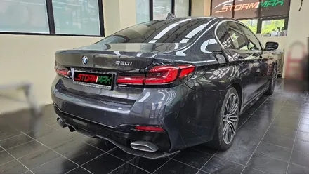 대구 랩핑 BMW 5시리즈 LCI 버니나 그레이 / 대구 북구 연경동