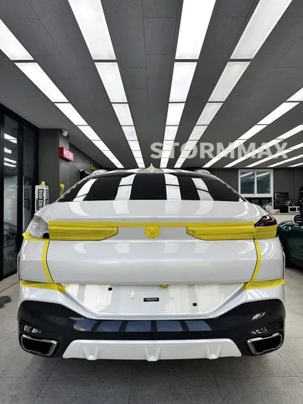 대구자동차랩핑 BMW X6 M50I 맥스초코그레이 필름시공 후기 / 대구 북구 연경동