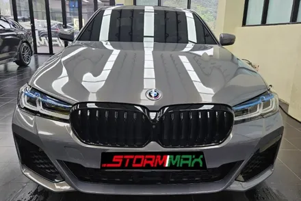 대구 랩핑 BMW 5시리즈 LCI 버니나 그레이 / 대구 북구 연경동