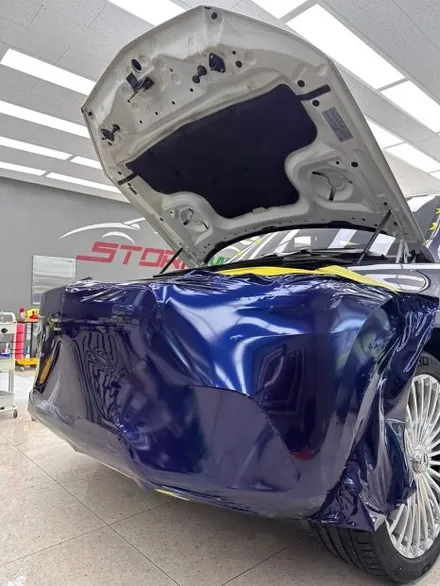 대구 자동차 랩핑 업체 벤츠 GLS600 마이바흐 투톤 컬러 시공 후기 / 대구 북구 연경동