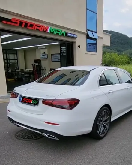벤츠 E클래스 e220d 대구 수입차 신차 PPF 하면 광이 사라진다고? / 대구 북구 연경동