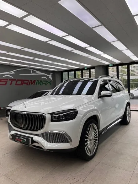 대구 자동차 랩핑 업체 벤츠 GLS600 마이바흐 투톤 컬러 시공 후기 / 대구 북구 연경동