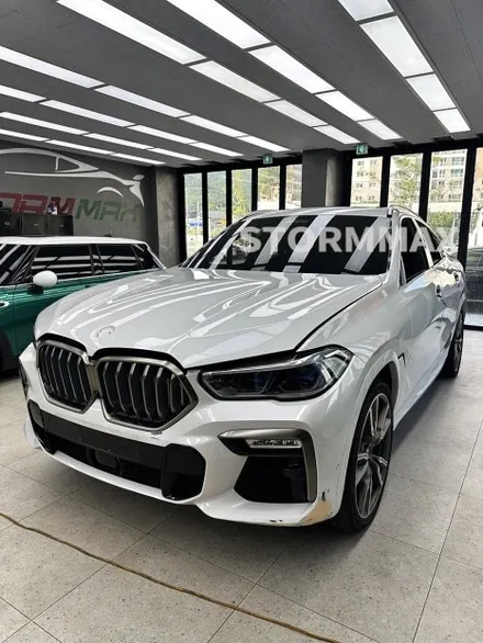 대구자동차랩핑 BMW X6 M50I 맥스초코그레이 필름시공 후기 / 대구 북구 연경동