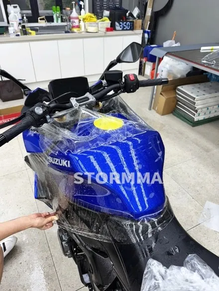 대구 오토바이 랩핑 스즈끼 GSX-S1000TRQ PPF 시공 후기 / 대구 북구 연경동