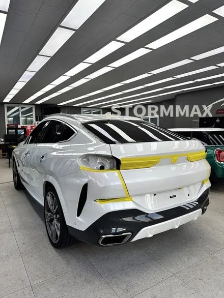 대구자동차랩핑 BMW X6 M50I 맥스초코그레이 필름시공 후기 / 대구 북구 연경동