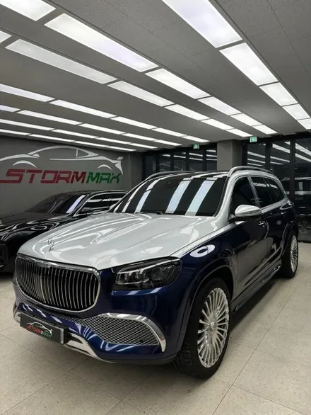 대구 자동차 랩핑 업체 벤츠 GLS600 마이바흐 투톤 컬러 시공 후기 / 대구 북구 연경동