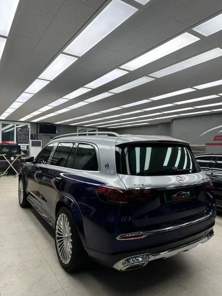 대구 자동차 랩핑 업체 벤츠 GLS600 마이바흐 투톤 컬러 시공 후기 / 대구 북구 연경동