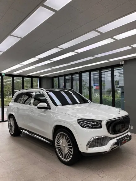 대구 자동차 랩핑 업체 벤츠 GLS600 마이바흐 투톤 컬러 시공 후기 / 대구 북구 연경동