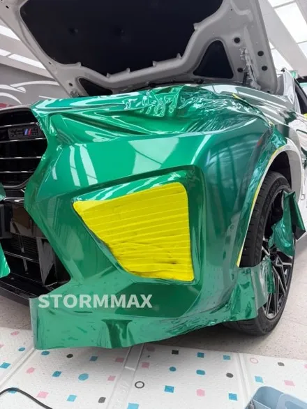 대구자동차랩핑 도색과 착갈할만한 bmw x6 에메랄드그린 시공 후기 / 대구 북구 연경동