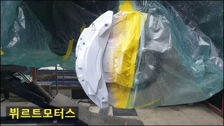 삼전동 레인지로버 SPORT 자동차 캘리퍼도색 / 경기 수원 권선