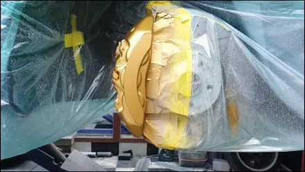 송파동 벤츠 GT43 AMG 자동차 캘리퍼도색 안정적인 시공 / 경기 수원 권선