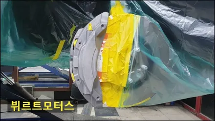 삼전동 레인지로버 SPORT 자동차 캘리퍼도색 / 경기 수원 권선
