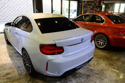 [AP-PPF]BMW M2 컴페티션-호켄하임실버 매력적인 컬러의 전체 차량 보호필름 PPF 시공으로 완벽보호되었습니다. 이제 안심주행하세요. / 서울 성동구 응봉동