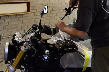 [AP-바이크PPF]BMW R nine T -알나인티 전체PPF시공으로 안심주행,즐라이딩하세요. / 서울 성동구 응봉동
