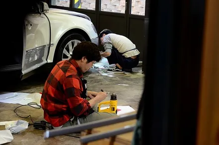 십년된 내차  컬러체인지로 새차 뽑은 느낌! 폭스바겐 페이튼에 흰색옷 입혀서 오래타기(카스킨도 AP) / 서울 성동구 응봉동