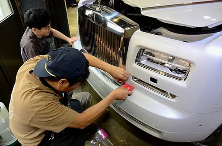 최고 아티스트 그의 차량 Rolls-Royce Phantom 롤스로이스 팬텀-전체PPF 작업기_AP MOTORS 성수동 / 서울 성동구 응봉동