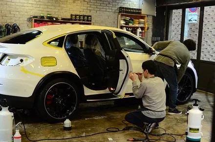 BENZ GLC63AMG:전체PPF 시공으로 만족도 최고.( PAINT PROTECTON FILM)에이피모터스 성수동 본점에서 완벽시공 / 서울 성동구 응봉동