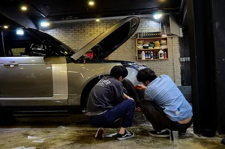 레인지로버 / 서울 성동구 응봉동