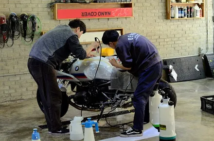 [AP-바이크PPF]BMW R nine T Racer-알나인티 레이서 전체PPF시공으로 안심주행,즐라이딩하세요. / 서울 성동구 응봉동
