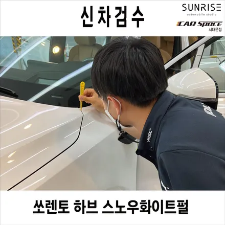 쏘렌토 MQ 신차검수중 사마귀 발견..! / 은평구 증산동