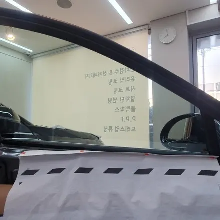 은평 증산동 썬팅 제네시스 G80 불량 발견 후 수정 과정 거치고 신차패키지 진행했어요 / 은평구 증산동