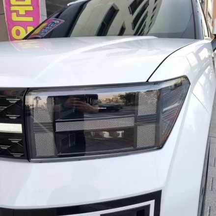 한남동썬팅 싼타페 크리미화이트펄 레인보우 V90 시공과 함께 신차 검수했어요 / 은평구 증산동
