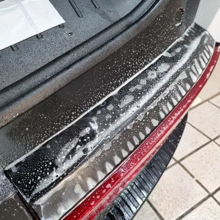 한남동썬팅 싼타페 크리미화이트펄 레인보우 V90 시공과 함께 신차 검수했어요 / 은평구 증산동