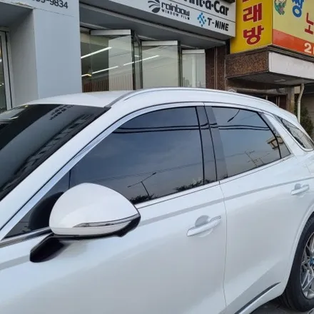 서울 강북 썬팅 GV70 우유니화이트 티나인 R100 PPF 7종 신차 패키지 및 검수 완료 / 은평구 증산동