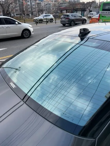 은평 증산동 썬팅 제네시스 G80 불량 발견 후 수정 과정 거치고 신차패키지 진행했어요 / 은평구 증산동