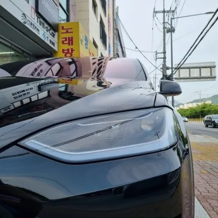 테슬라 모델X 신차검수부터 버텍스1100썬팅,블랙박스,보조베터리 각종코팅까지 완벽시공공 / 은평구 증산동
