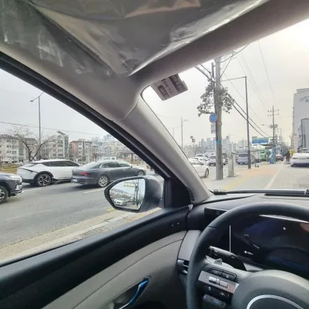 여의도 썬팅 루마 버텍스 900 투싼 크리미화이트펄 신차검수 및 신차 패캐지 적용 / 은평구 증산동
