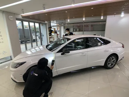 크리미화이트펄 색상 소나타 디테일링 신차검수 진행! / 은평구 증산동