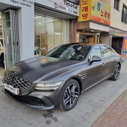 서울 신차패키지 신차검수 제네시스 G80무광  레이노 S9 브이쿨K 조합 썬팅 / 브이쿨VK 봄맞이 특가~! / 은평구 증산동