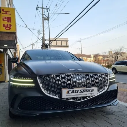 서울 신차패키지 신차검수 제네시스 G80무광  레이노 S9 브이쿨K 조합 썬팅 / 브이쿨VK 봄맞이 특가~! / 은평구 증산동
