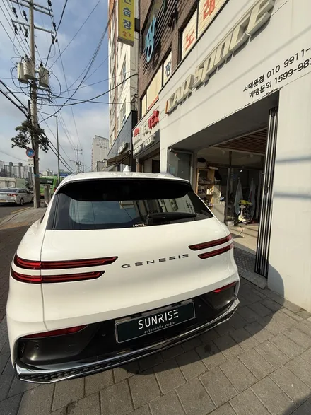 용산 썬팅 브이쿨K 가격과 농도 GV70 맞춤 시공 후기 / 은평구 증산동