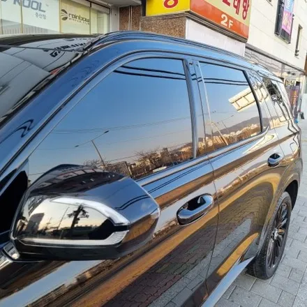 용산 신차검수 팰리세이드 어비스 블랙펄 썬팅,크롬죽이기,신차패키지지 시공 완료 / 은평구 증산동