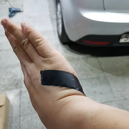 부산 금정구 남산동 열차단 썬팅 전문점 오빠차 아반떼AD 측후면 루마스타 재시공
