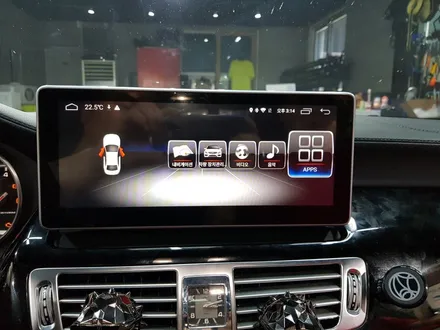 부산 벤츠 cls63 amg 10.25인치  안드로이드모니터 시공