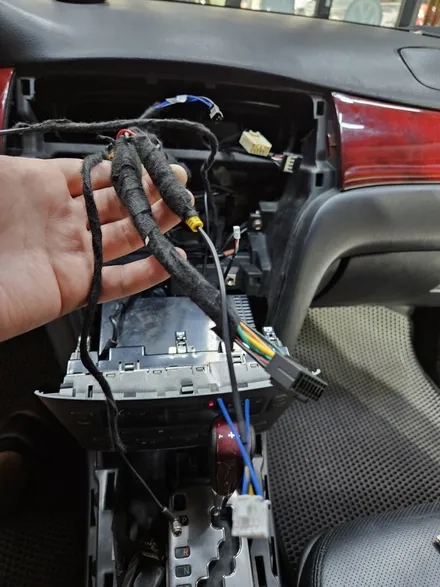 렉서스 es330 안드로이드 올인원 DIY 실패후 오빠차를 방문해주신 고객님