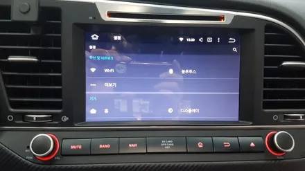 오빠차 아반떼AD 스포츠 클라이드 코리아 (KLYDE KOREA)안드로이드 올인원 장착작업