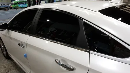 오빠차 쏘나타 뉴라이즈 신차패키지 썬팅+블랙박스+유리막코팅 (부산신차검수작업전문점)