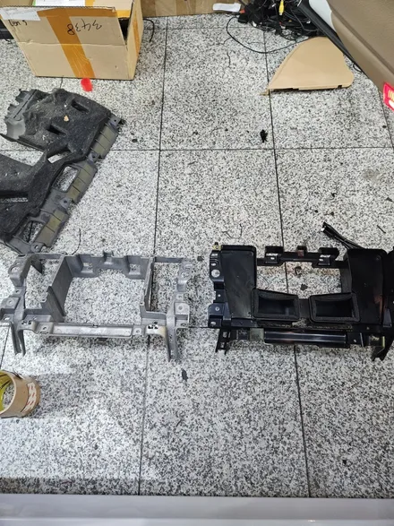 부산 경남 포르쉐 파나메라 12.3인치 안드로이드 올인원 및 360어라운드뷰 장착