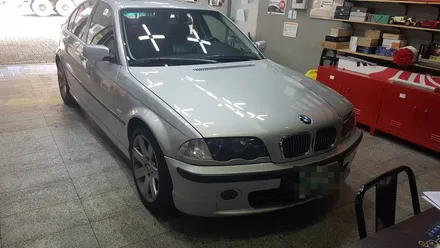 오빠차 BMW325i 썬팅작업