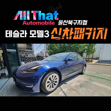 테슬라모델3, 꼼꼼한 신차검수와 정숙한 바닥방음! 울산 신차패키지 시공기 / 울산 북구