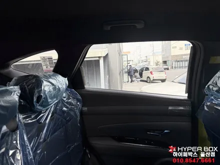 울산 투싼 틴큐브 M라인 반사썬팅 시공 미러그린 컬러 완성 / 울산 북구