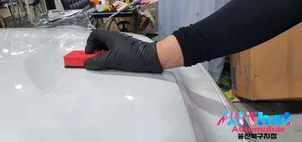 밝은 시트색상의 더뉴그랜저, 울산 올댓신차패키지와함께 시트코팅시공 받아보세요! / 울산 북구